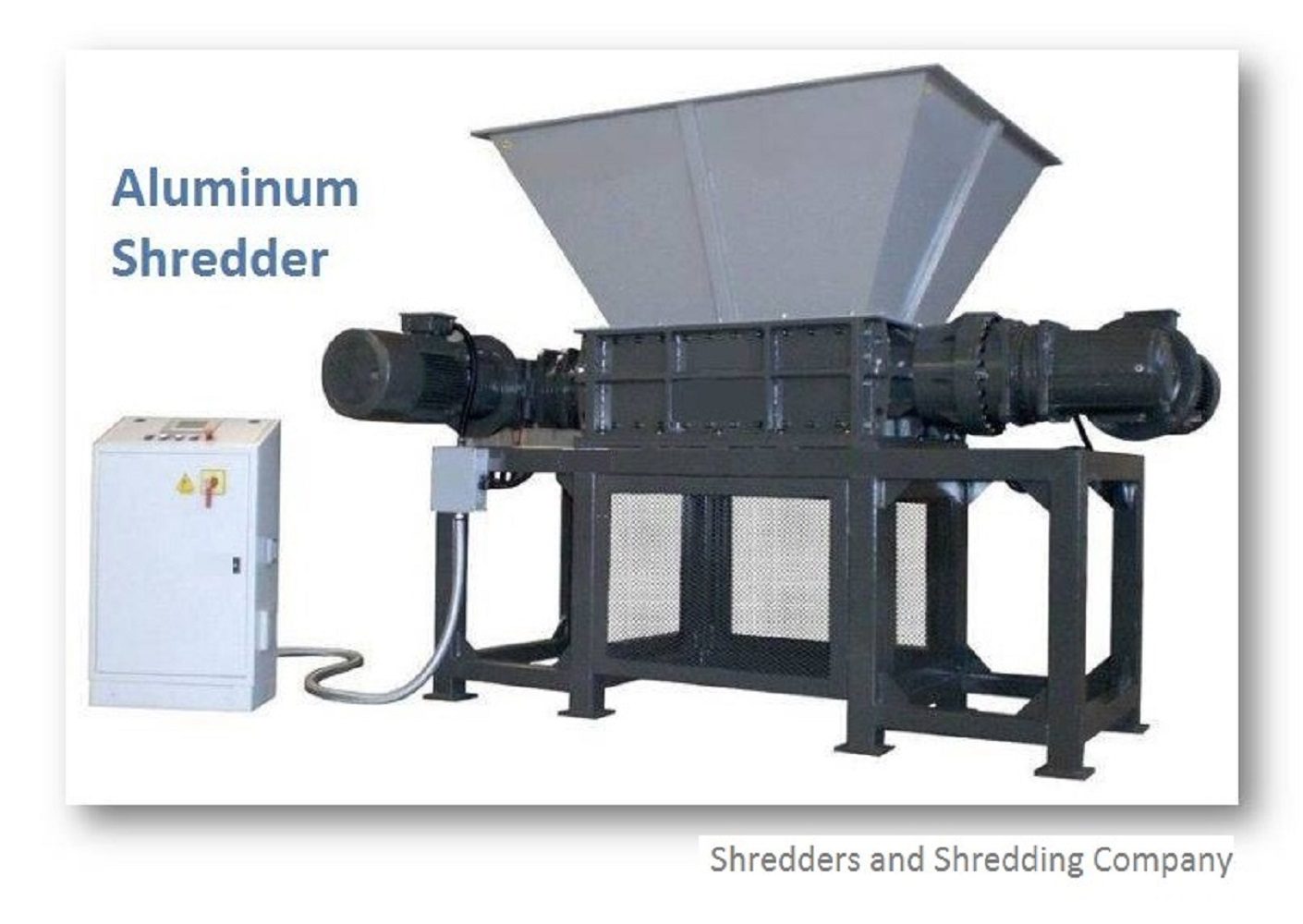 Aluminum Shredder Equipment for recycling industry