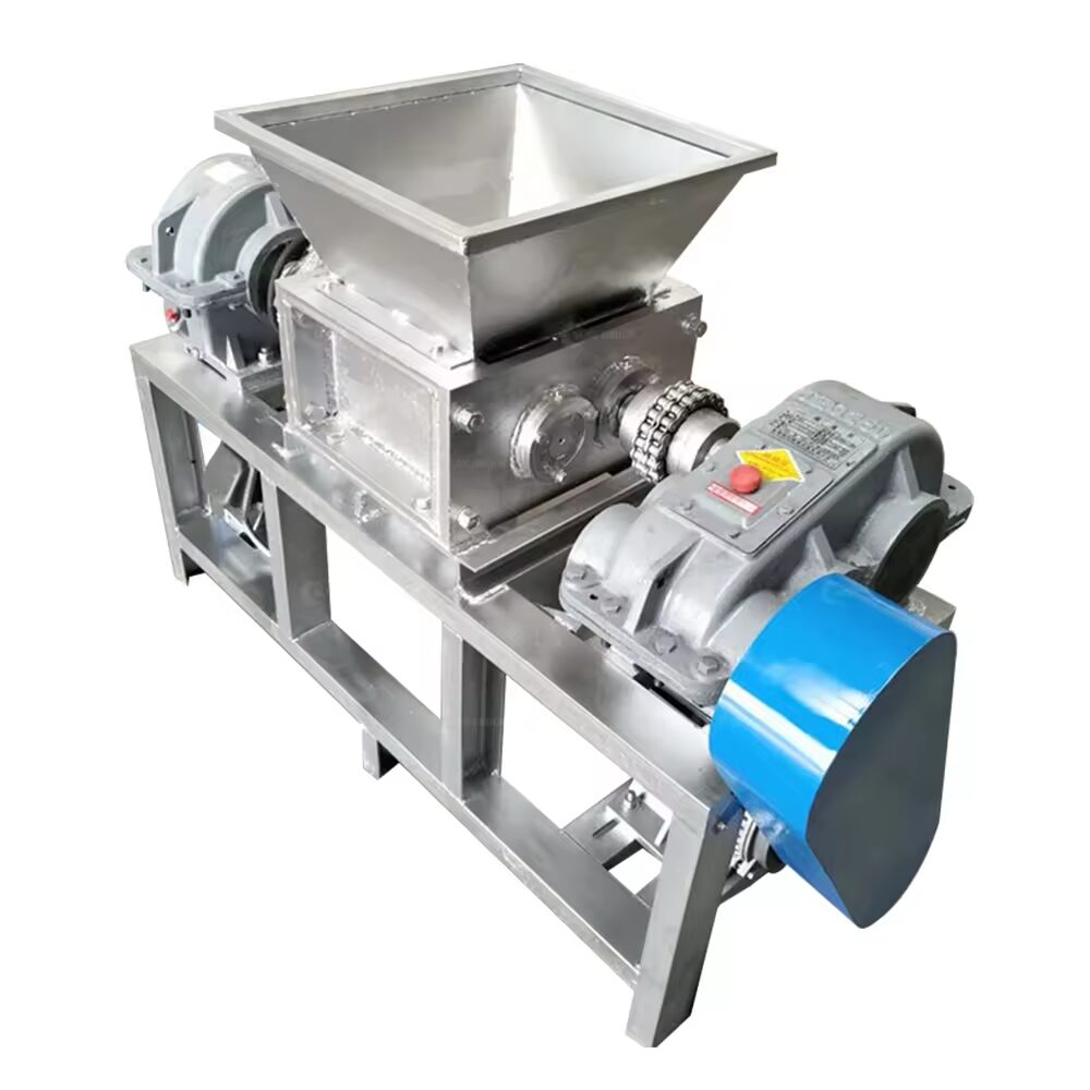 Twin Shaft Wet Waste Shredder Machine