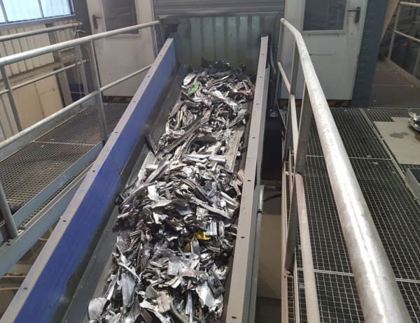 aluminum shredder for recycling