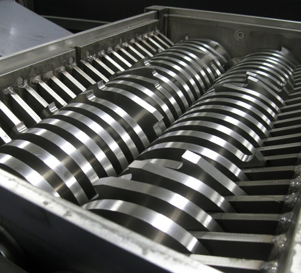 battery recycling shredder blades