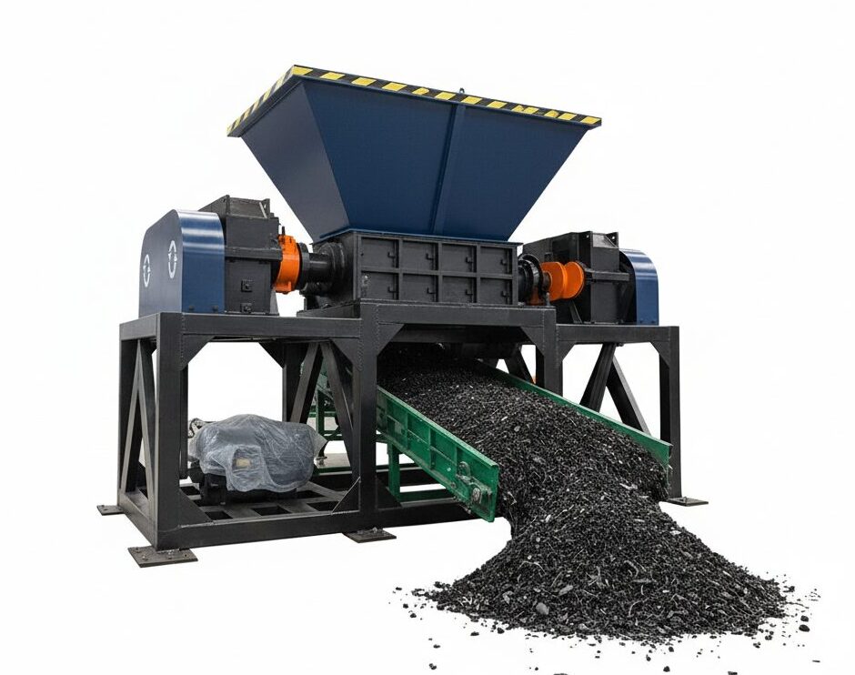 Tyre Recycling Shredder