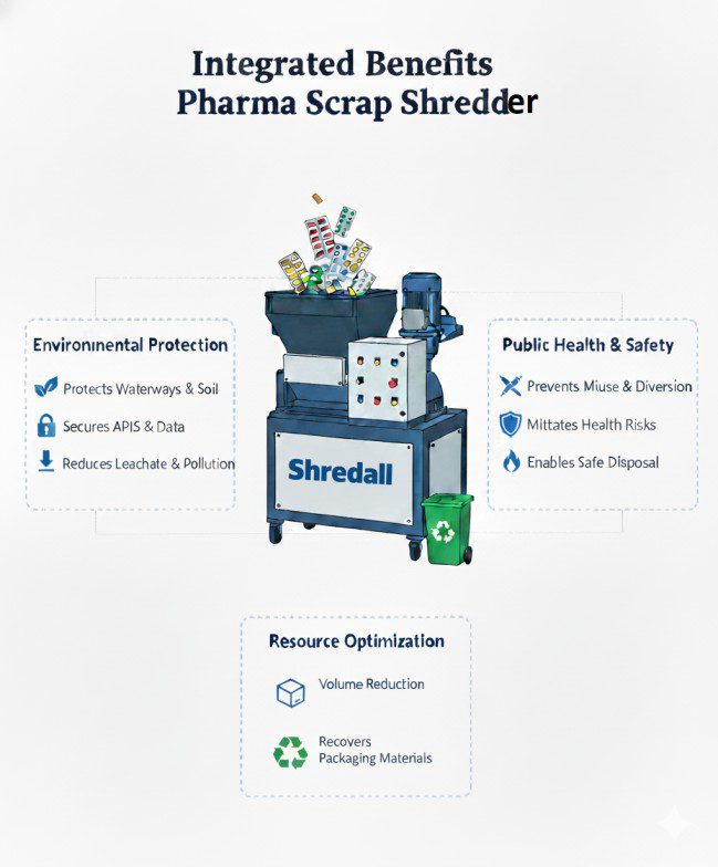 Benefits of Pharma Scrap Shredder