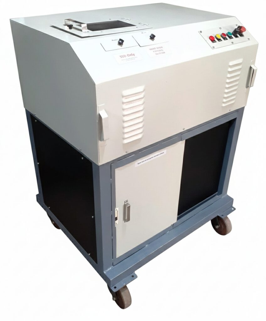 Industrial Hard Drive Shredder