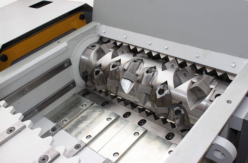 single shaft shredder