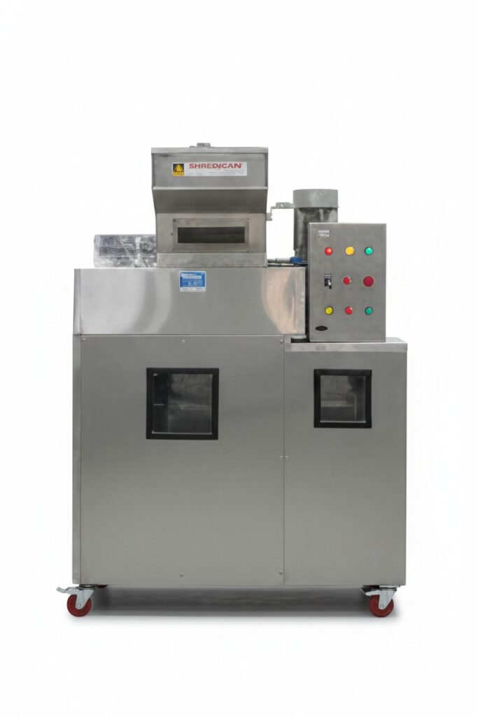 Pharmaceutical Company Waste Shredder