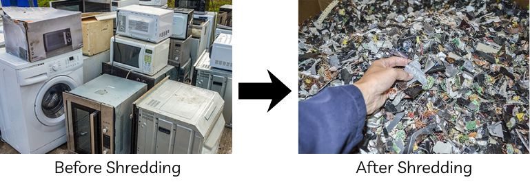 Electric Appliance Shredder