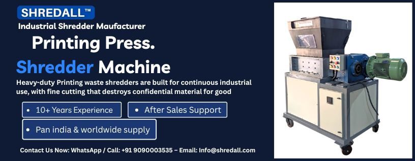 Printing Waste Shredder