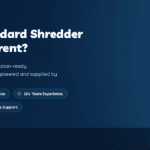 Main differences in a GMP and standard shredder for the pharma industry