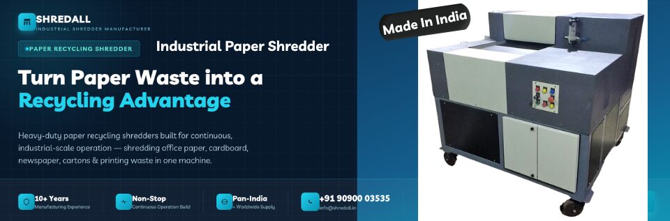 Paper Recycling Shredder