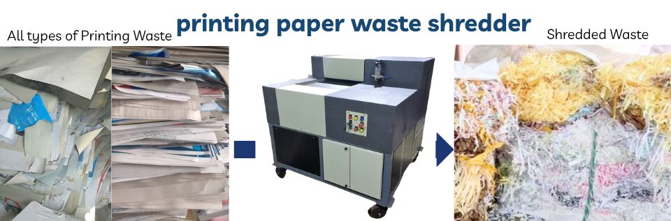 Printing Paper Waste Shredder
